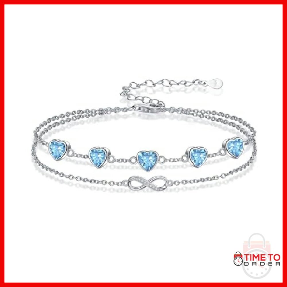 925 Sterling Silver Infinity Double Layer Adjusta… - image 2